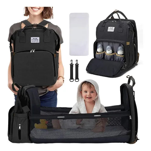 BOLSO MALETA PAÑALERA CON CAMBIADOR